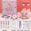 DIY Handmade Crystal Bead Bracelet Set for Kids - Jewelry Craft Kit & Festival Gift