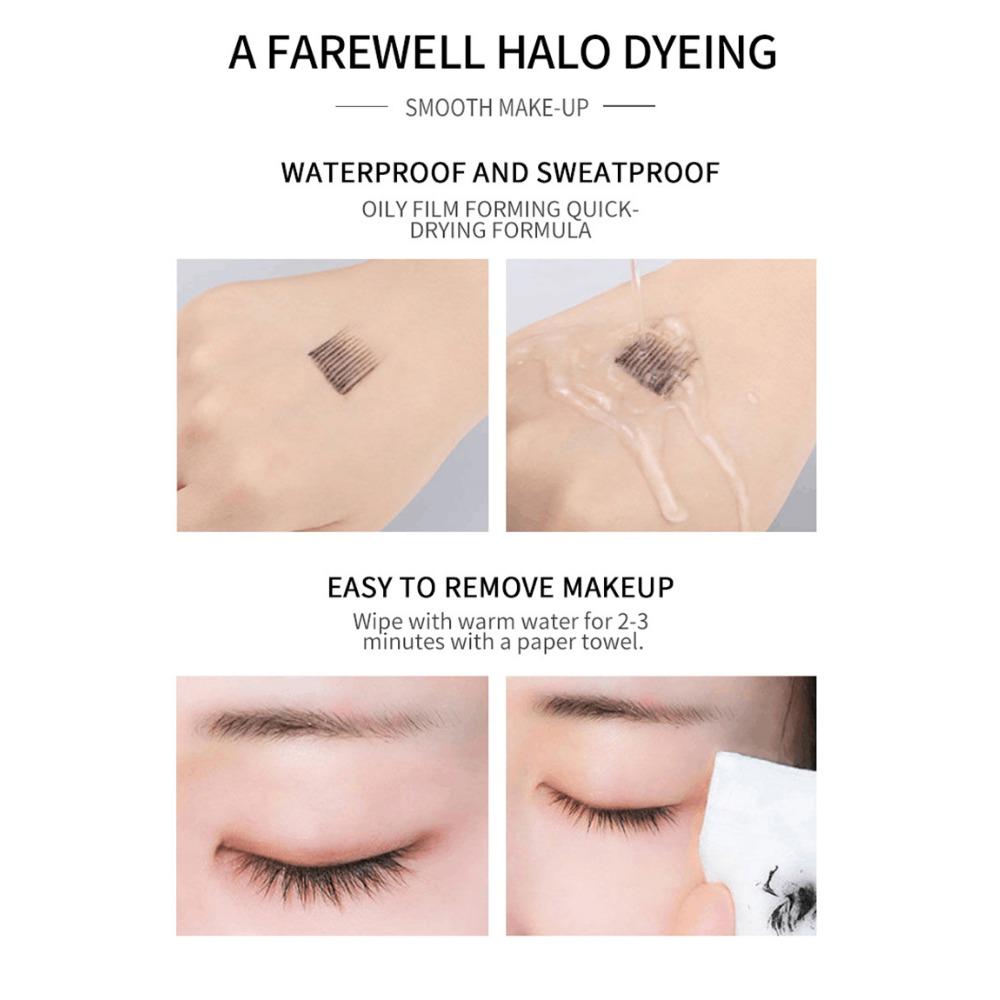 VIBELY Starry Sky 4D Mascara Waterproof Thick and Long Curl Long Curls, Waterproof and Not Faint Mascara