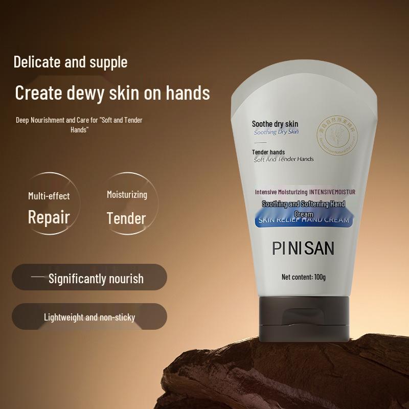 PINISAN Soothing Oat Hand Cream: Moisturizing, Hydrating, Anti-Cracking, Long-Lasting Fragrance.