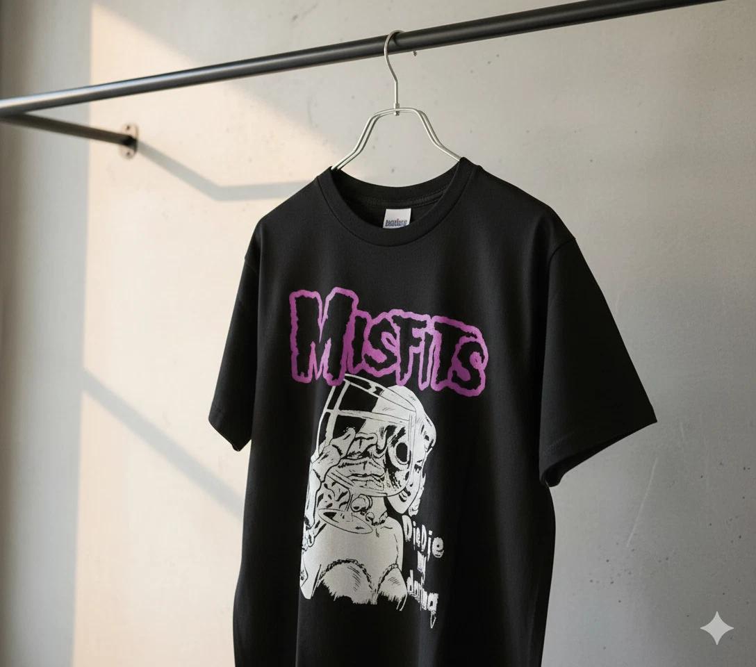 

Men s Casual Music Men s Pk Horror Skull Girl Graphic T-Shirt Gothi... XXXL