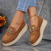 Women Sneakers Outdoor Luxury Solid Sneakers Autumn Comfort Slip On Designer Shoes Women Bohemia Loafers Shoes Women