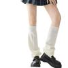 Solid Color JK Knee High Socks Korean-Style Mid-tube Socks Sock Sleeves Women's Leg Warmers  Girl
