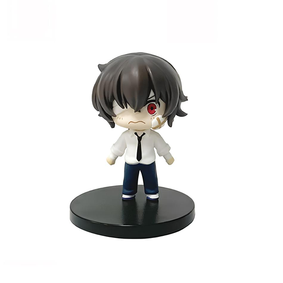 7cm Bungou Stray Dogs Anime Figure Kawaii Dazai Osamu Action Figure Cute Nakahara Chuuya Figurine PVC Collection Model Doll Toys