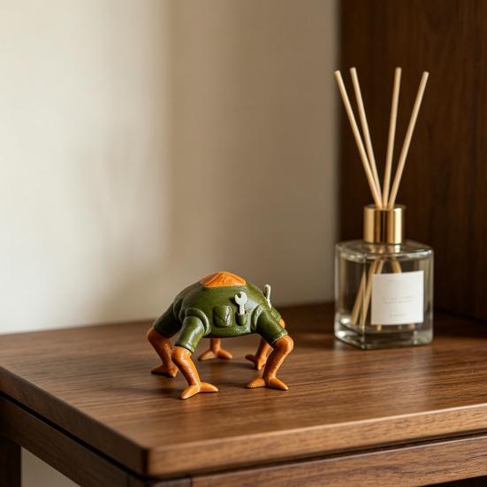 3D Printed Spider Figurine, Scary Spider Desktop Ornament for Home Office Decor, Collectible Gifts for Kids Fans