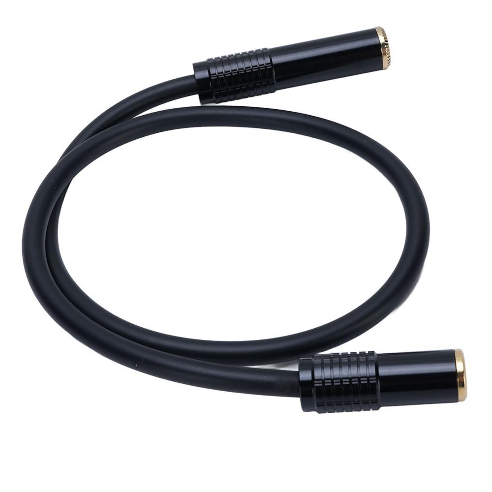 Plug and Play Stereo Sound Cable 6.35mm 1/4in Female to 3.5mm 1/8in Female Guitar Equipment