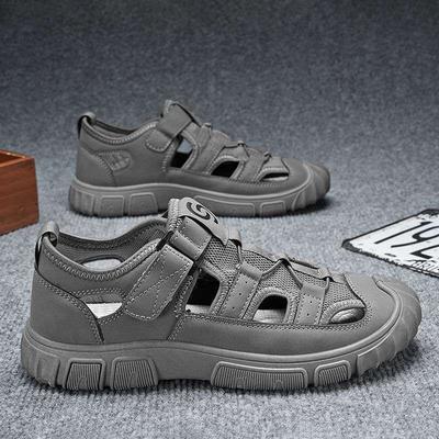 Men's New Sandals Men's 2025 Summer Deodorant Wear-resistant Hole Shoes Non-slip Wear-resistant Outdoor Shoes Fashion Casual Shoes