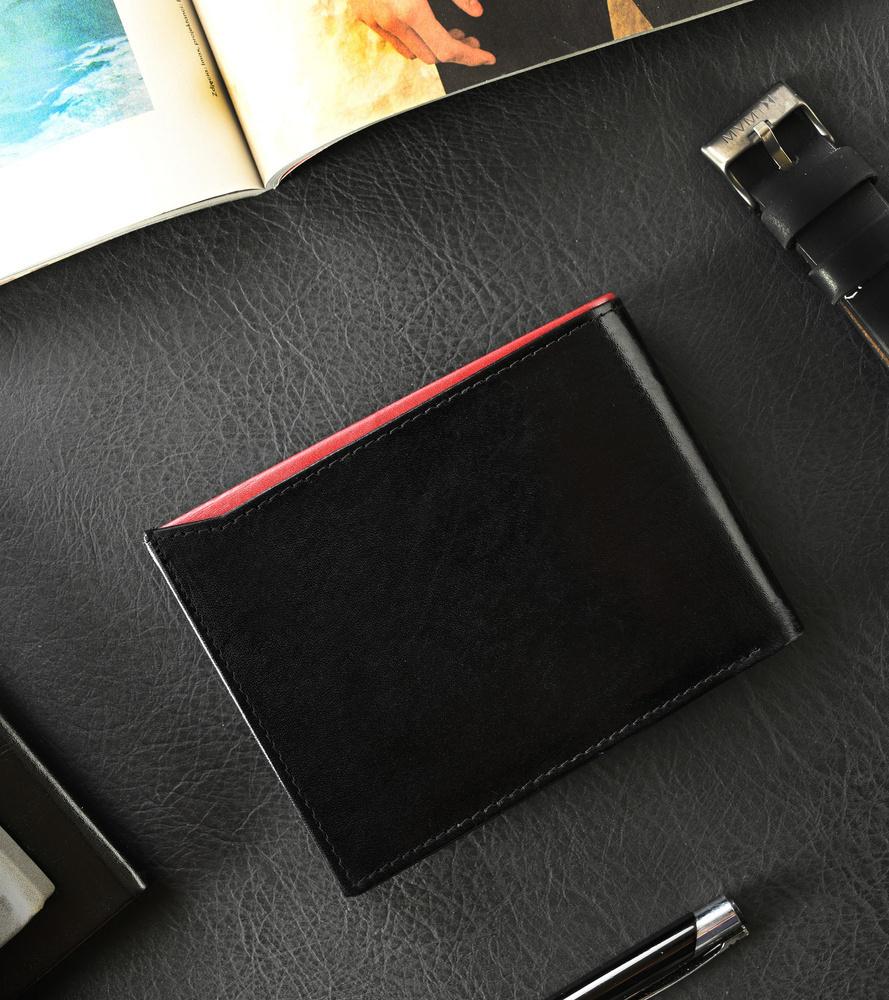Ronaldo Horizontal Compact Men's Leather Wallet