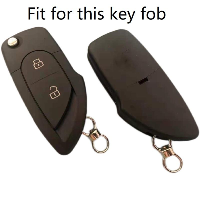 Interior Mouldings Turn Fur Leather car key Fob case cover For Lamborghini Murcielago Gallardo Styling