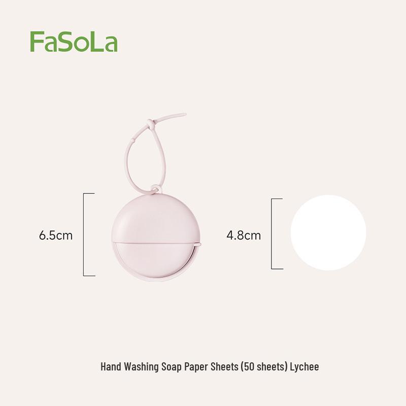 FaSoLa Portable Disposable Soap Sheets for Kids and Travel