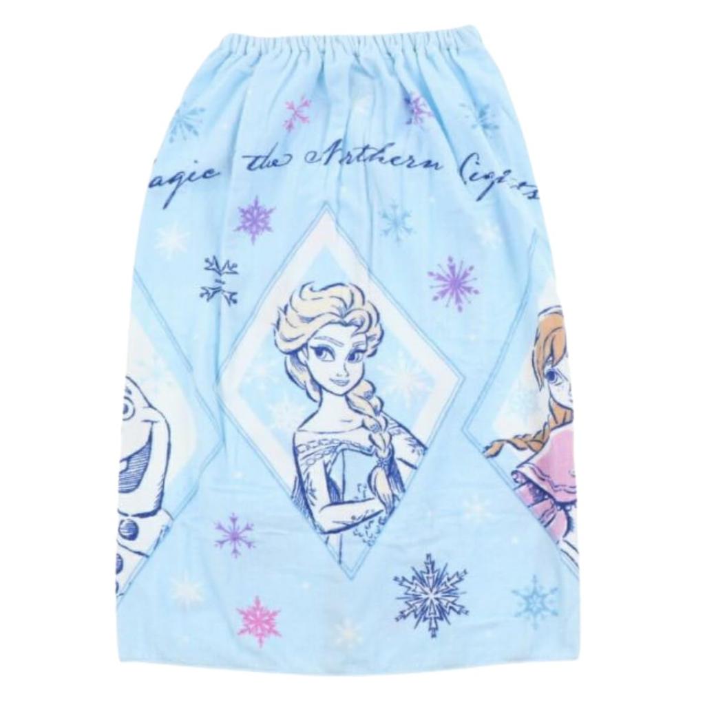 Hayashi Frozen Maki Towel Large 80cm 051381 Summer Item for Wrap Skirt and the Sea (Mignon) Girls, Towel, Towel, Pool, Swimming,
