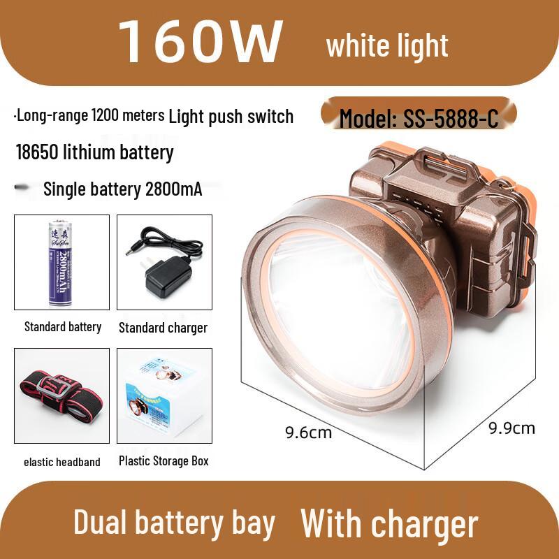 Lurong High-Power Rechargeable LED Outdoor Lighting