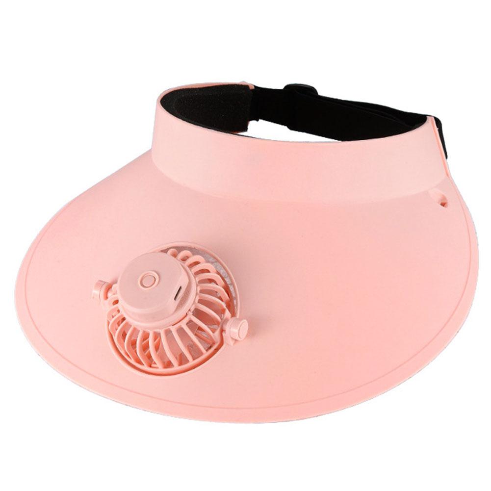USB Charging Summer Fan Cap Rotatable Sunscreen Cap Fan 3 Wind Speed Sun Protection Hat Fan Wide Brim for Travel Vacation