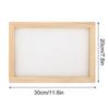 (ZH) DIY Flower and Grass Pulp Papermaking Frame Tool 20*30cm