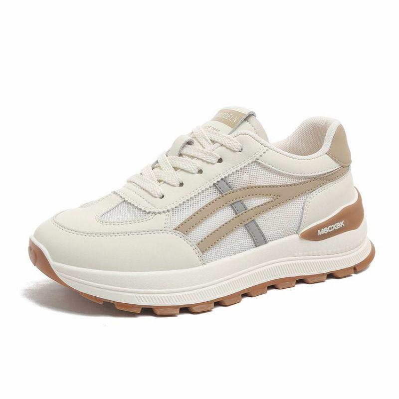 2025 Spring and Summer New Mesh Breathable Versatile Women's Shoes Popular Casual Soft Sole Stepping On Shit Feeling Sports Running Shoes