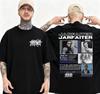 2025 Letnia Koszulka z Okładką Albumu Raperem Jarfaiter Męska Moda Harajuku Hiphop Pop Koszulka Vintage 100% Bawełniana Koszulka