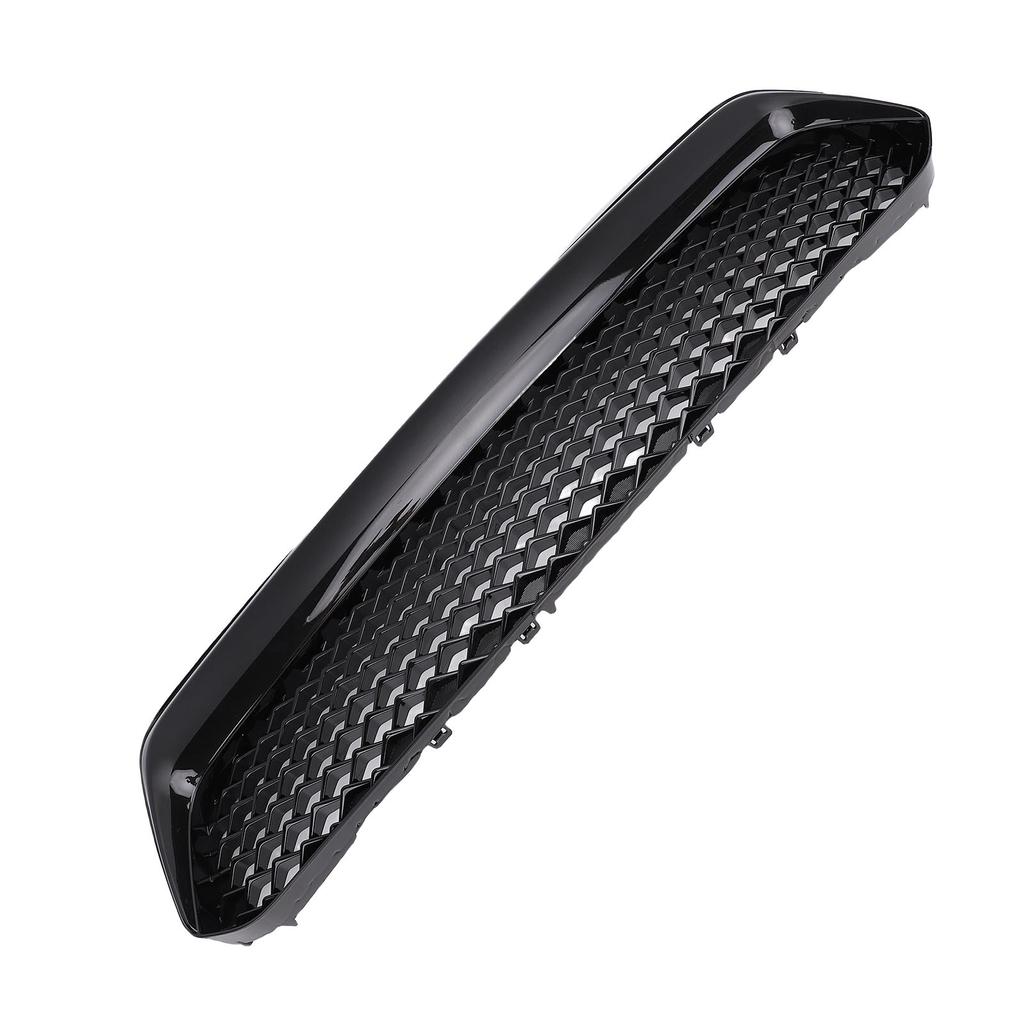 Mesh Front Bumper Upper Grille Sturdy ABS Weatherproof Front Upper Hood Grill Replacement for WRX