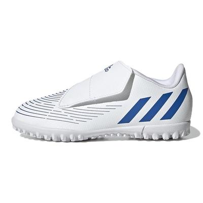 Edge.4 Vel Tf Durable Low-Top Soccer Shoes Kids Soccer Shoes White Blue GZ7198