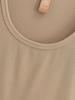 2024 Spring/Summer U-Neck Slim Fit Sleeveless Tank Top: Women's Solid Color Bodycon Camisole
