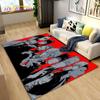 Jujutsu Kaisen Anime Cartoon Area Rug Carpets 120x160cm Decor for Living Room Children's Bedroom Sofa Bathroom Kids Floor Mat