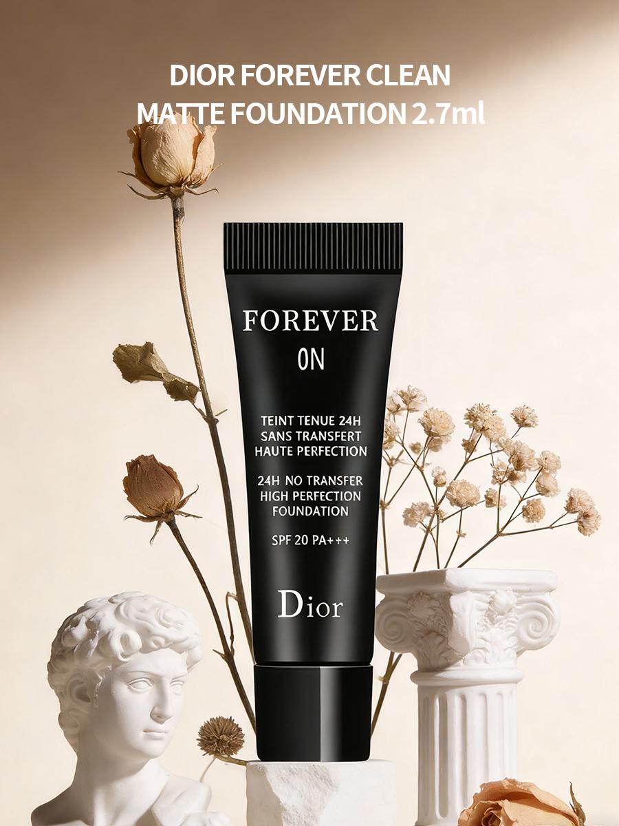 

Тональная основа Dior Forever Clean Matte 2,7 мл | Мини-формат для путешествий | Стойкий макияж