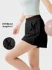 Women's High-Waist Breathable Yoga Shorts with Pockets – Loose Fit for Running & Fitness