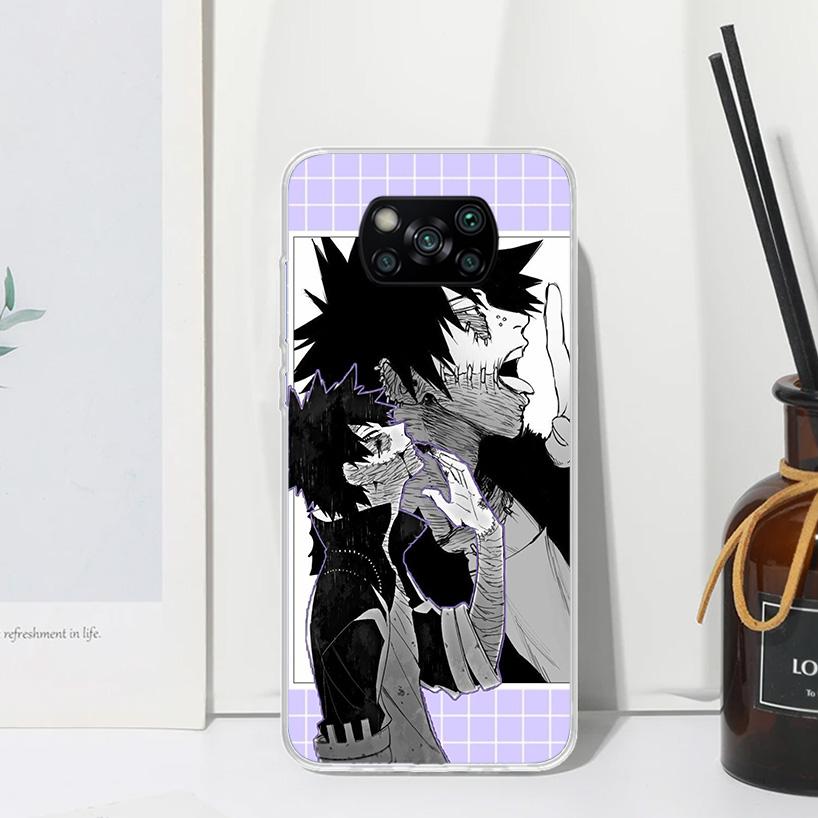 

My Hero Dabi Bnha Phone Case For Xiaomi Poco X7 X6 X5 M7 M8 Pro F7 Ultra Redmi 15C 15 13C 13 12C 12 10 10C 10A Art Fundas Poco X Redmi 15C 4G