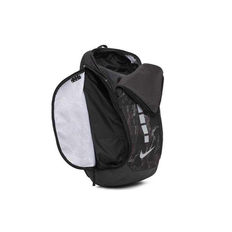 Nike Polyester Backpack Regular Unisex Black White Casual BA5555-015