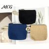 Hand Strap Coin Purse Women Purse, Fabric Mini Change Portable Small Japanese Casual Style Bag Zippered Pouch for Coins Cash Cards Lipstick