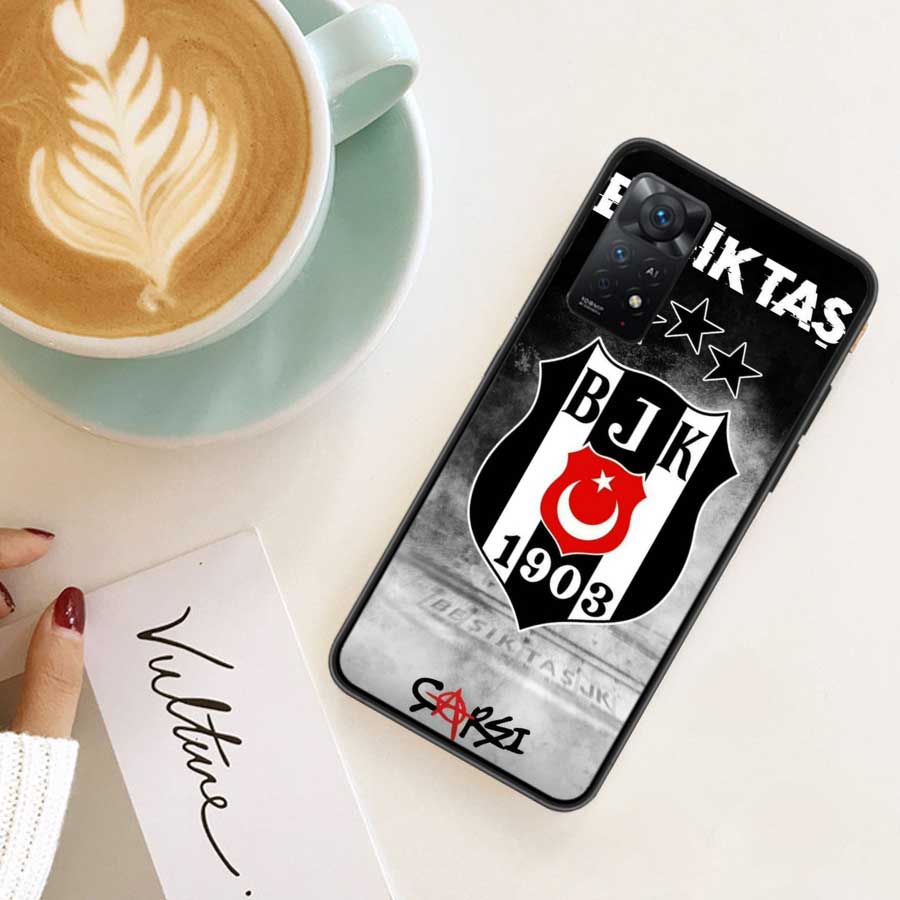 Fashion Besiktas BJK Phone Case For Redmi 13C 14C Note 13 14 Pro 5G Plus 12 12C 10 10A 10C 9 9A 9C 9T 8 8A K70 Pro Xiaomi Cover