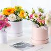 3Pcs Flower Packaging Box Set Round Flower Box Elegant DIY Box for Valentine's Day Wedding Decoration