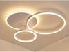 Nordic Modern LED Ceiling Lamp - Creative Round Design for Living Room, Study, Bedroom