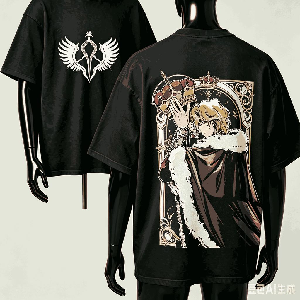 Legend of the Galactic Heroes Anime Lover T-shirt Harajuku Cotton New Model High Street Retro O