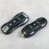 Car Key Case Agate Grey for Porsche Panamera Cayenne Cayman Boxster 718 911 Macan Remote Control Fob Protective Shell Cover