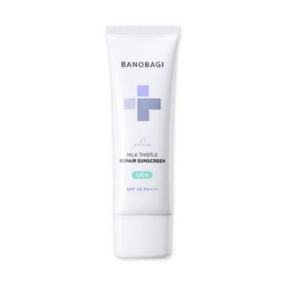 Milk Thistle Repair Cica Sunscreen Plus SPF45 PA+++ Soothing UV Protection 50ml