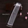10 Pack Folding Hand Fan Pouch Drawstring Organza Bags Folding Fan Pocket Bag For Outdoor Wedding Party Favor Gift Bags