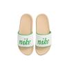 Nike Offcourt Slip-Resistant Durable Slide Sandals Women Footwear White Green BQ4632-110