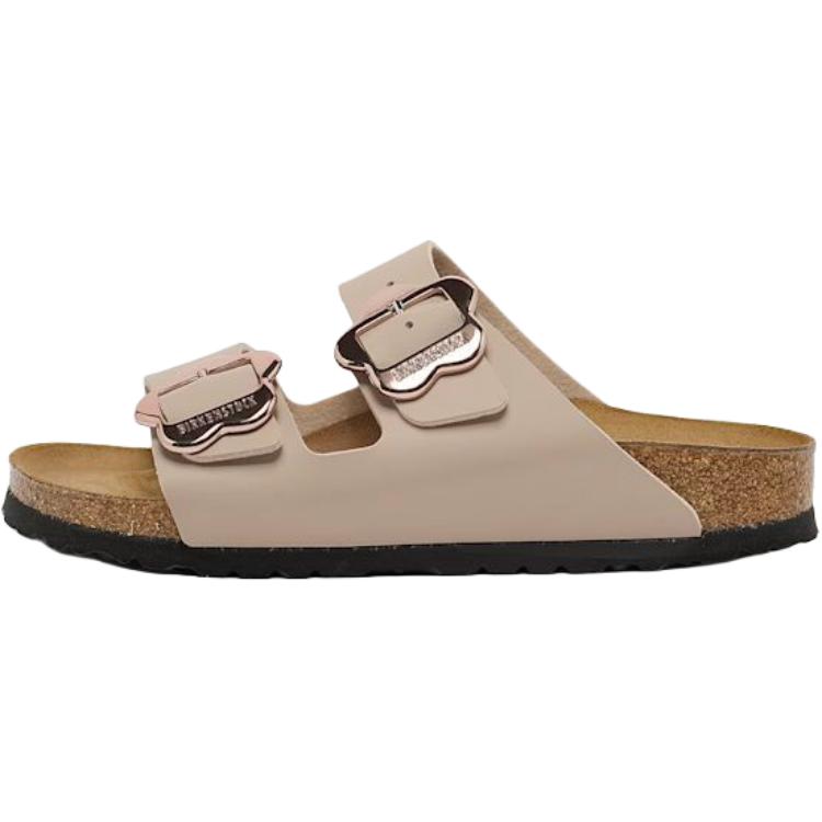 Birkenstock Arizona Цветочная пряжка Удобные Нескользящие Амортизирующие Прочные Дышащие Уличные Сандалии Детские Сандалии 1030419 27