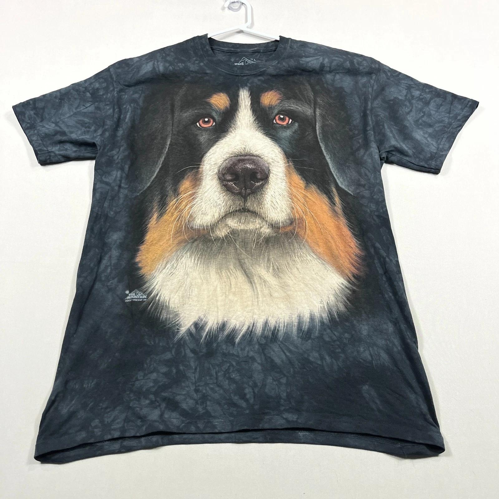 

The Mountain Dog Vincent Hie Graphic 2013 Art Tie-Dye T Shirt Mens Large L 4XL