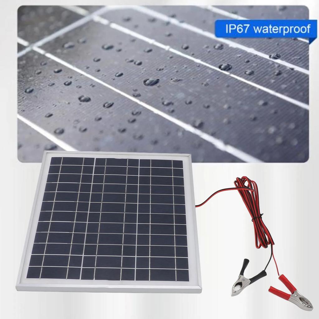 Efficient 20W Portables Solar Chargers for 12V Battery Backups Power Supply High Efficiency Photovoltaic Panel