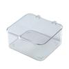 Transparent Flip - Top Storage Box for Home Use, a Simple and Stylish Desktop Dust - Proof Storage Box