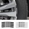 4MATIC AMG Brabus Emblem Sticker for Mercedes Wheel Rim Hub Decoration