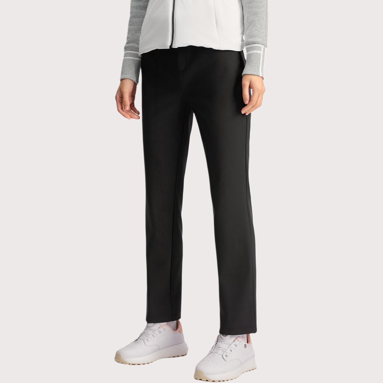 

Новая коллекция FILA Golf Вязаные спортивные брюки женские черные A11W515601F-BK M