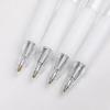 0.5mm Simple Transparent Press Neutral Pen Office School Writing Student Supplies Stationery