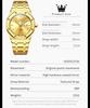 OLEVS 3726 Men's Watches Luxury Top Brand Original Quartz Wrist Watches For Man Luminous Waterproof Dual Calendar Man Watch New