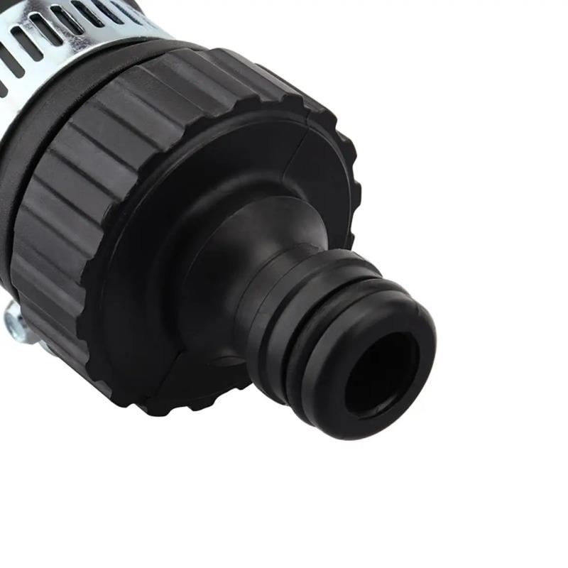 2pcs Durable Universal Water Faucet Adapter Plastic Hose Fitting Quick Connect Fitting Tap for Car Washing Garden Irrigation