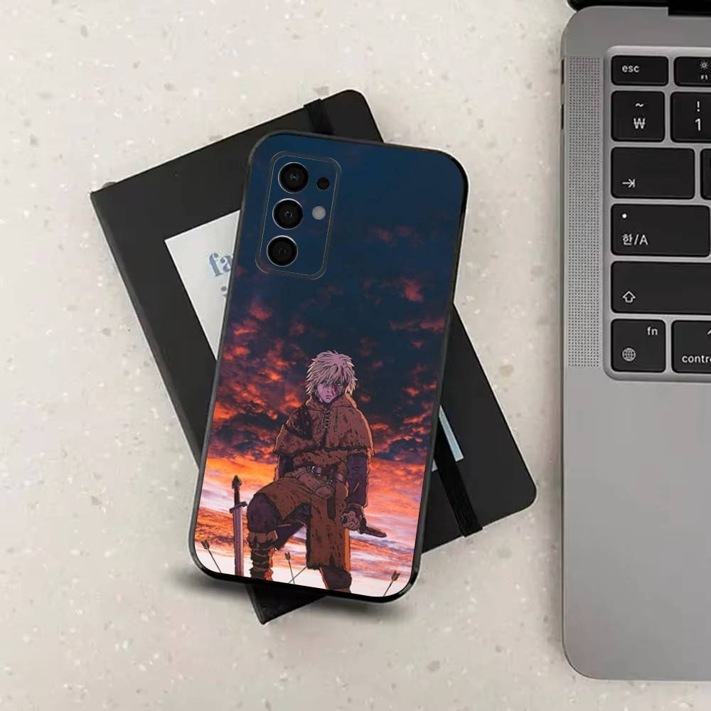 Comics V-VINLAND S-SAGA Phone Case For Samsung Galaxy A73,91,80,72,51,53,52,71,22,5G,Note,J7,8,9 Soft Black Cover