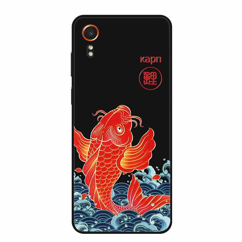 3D Emboss Case For Samsung Galaxy Xcover7 Phone Case Relief Flowers Soft Silicone Back Cover For Samsung Xcover 7 Case Shell Bag