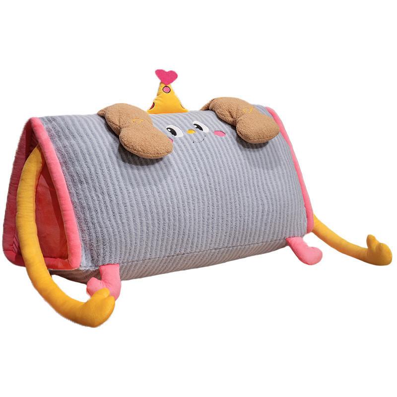 Cartoon Toy Plush Soft Cushion Cover With Washable Insert For Bed Sofa Decor