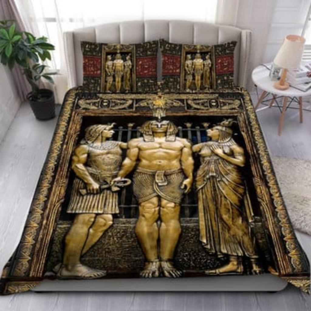 Duvet Cover Set Tmarc Tee Ancient Egypt Pharaoh Bedding Sets Bedroom Decor