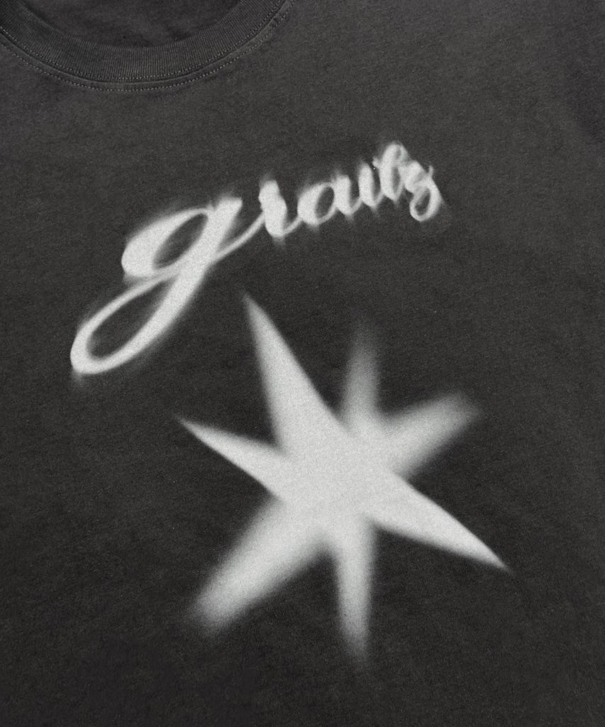grailz Gr Blur T-Shirts [Charcoal]